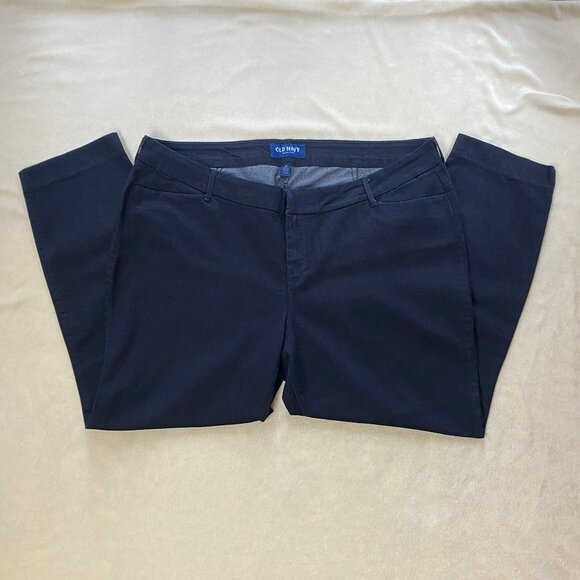 Old Navy Dark Denim Women's Trouser Jeans - Like New - Picture 1 of 4
